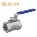 1000 WOG 201 304 316 Stainless Steel female-threaded ball valve 1PC ball valves